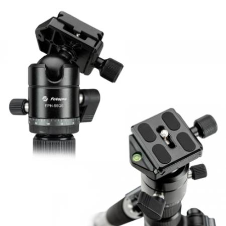 Fotopro A5i - statyw fotograficzny Alu + głowica kulowa FPH-55QS